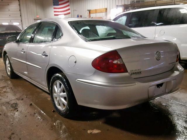 2G4WD582861250290 - 2006 BUICK LACROSSE C SILVER photo 3