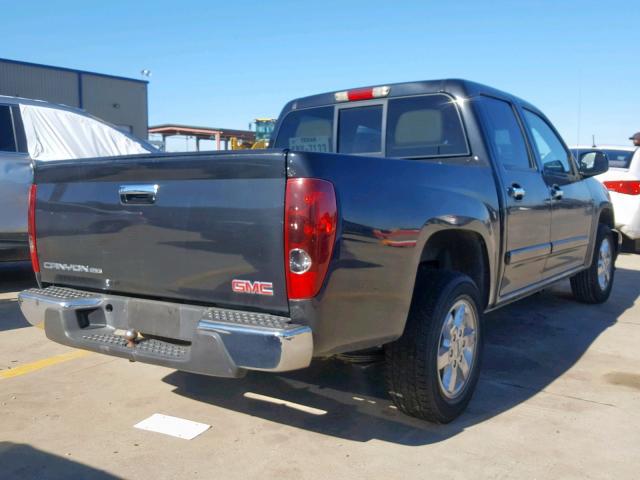 1GTCS13E498120175 - 2009 GMC CANYON BLACK photo 4