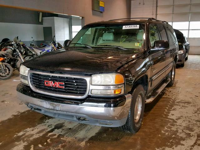 1GKFK16T41J222066 - 2001 GMC YUKON XL K BLACK photo 2