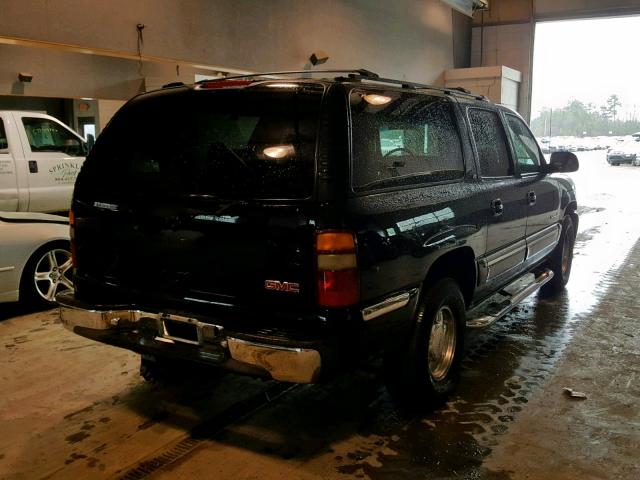 1GKFK16T41J222066 - 2001 GMC YUKON XL K BLACK photo 4