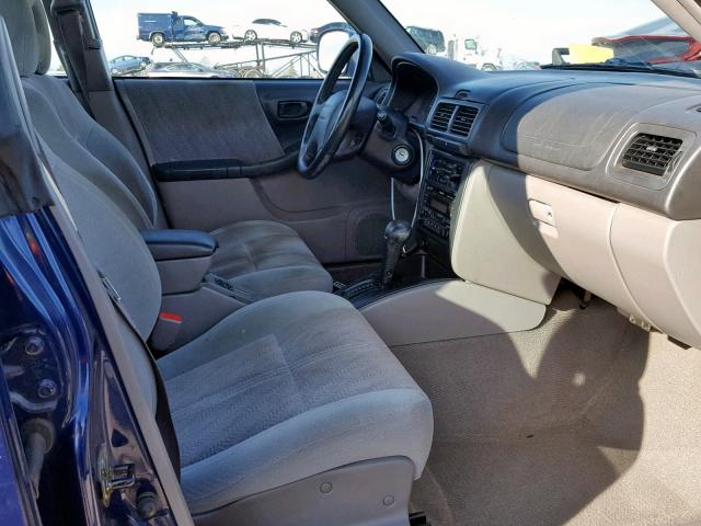JF1SF65552H737557 - 2002 SUBARU FORESTER S BLUE photo 5