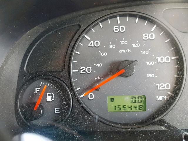 JF1SF65552H737557 - 2002 SUBARU FORESTER S BLUE photo 8