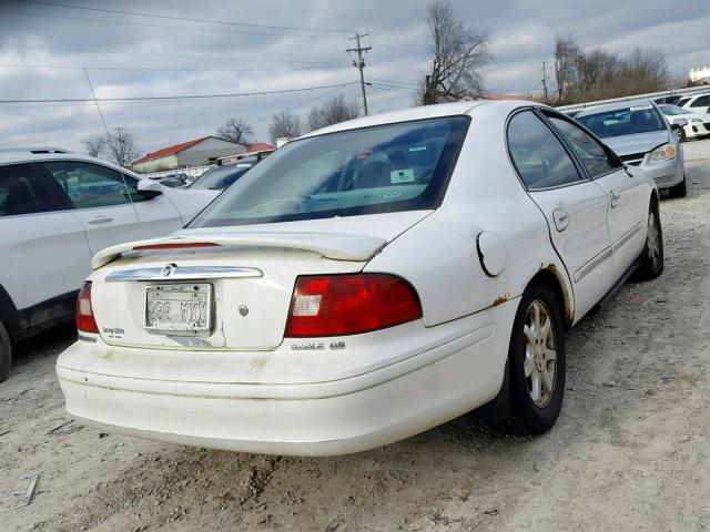 1MEFM50U6YG600232 - 2000 MERCURY SABLE GS WHITE photo 4