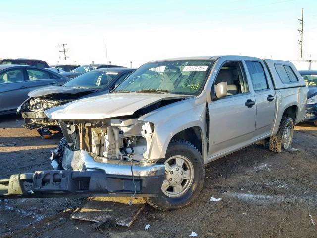 1GCCS136568213498 - 2006 CHEVROLET COLORADO SILVER photo 2