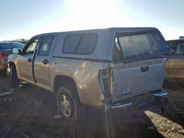 1GCCS136568213498 - 2006 CHEVROLET COLORADO SILVER photo 3