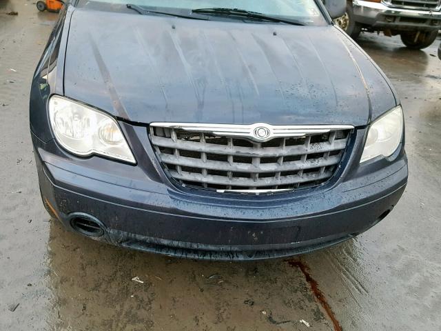 2A8GF48X67R328103 - 2007 CHRYSLER PACIFICA BLUE photo 9