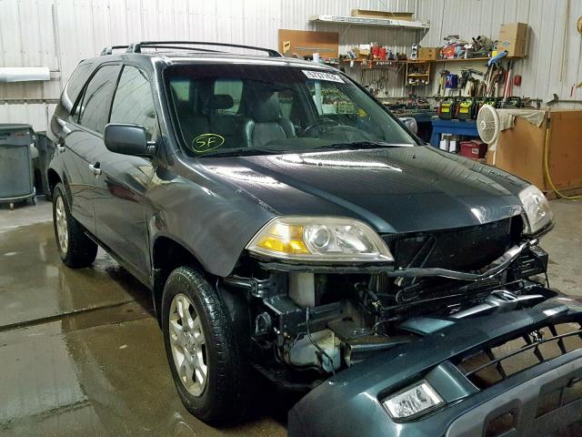 2HNYD18744H533270 - 2004 ACURA MDX TOURIN BLUE photo 1