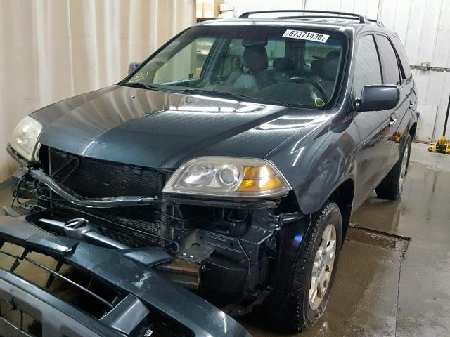 2HNYD18744H533270 - 2004 ACURA MDX TOURIN BLUE photo 2