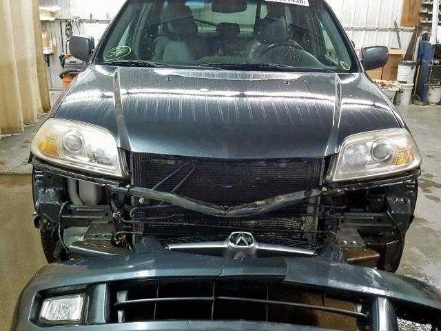 2HNYD18744H533270 - 2004 ACURA MDX TOURIN BLUE photo 9