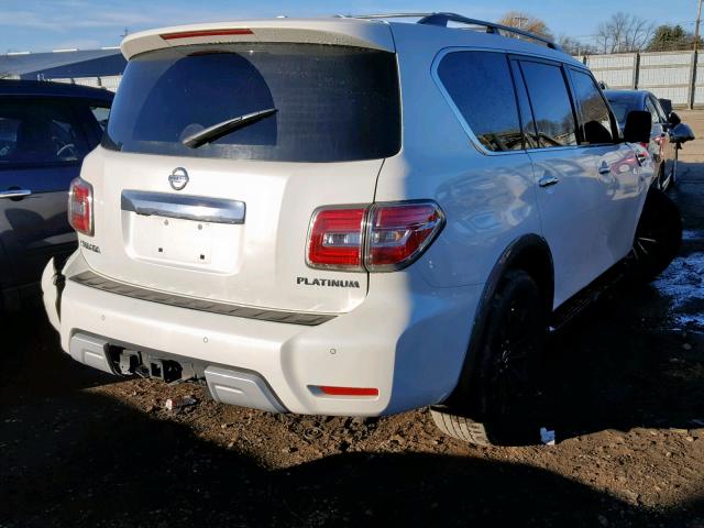 JN8AY2NC7H9512832 - 2017 NISSAN ARMADA SV WHITE photo 4