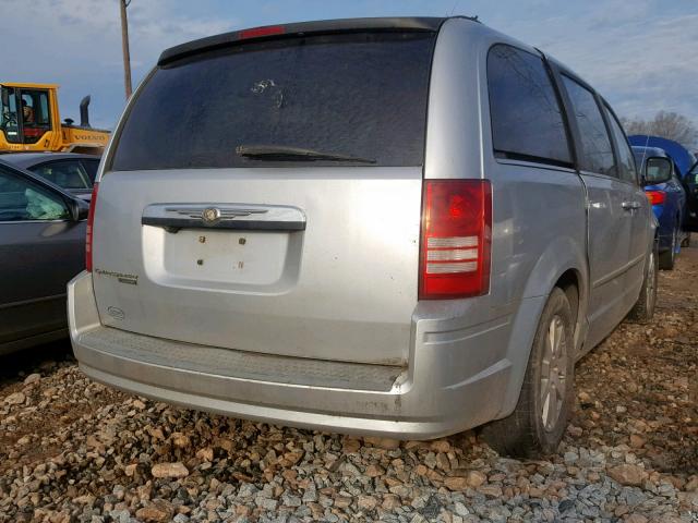 2A8HR54P48R648870 - 2008 CHRYSLER TOWN & COU SILVER photo 4