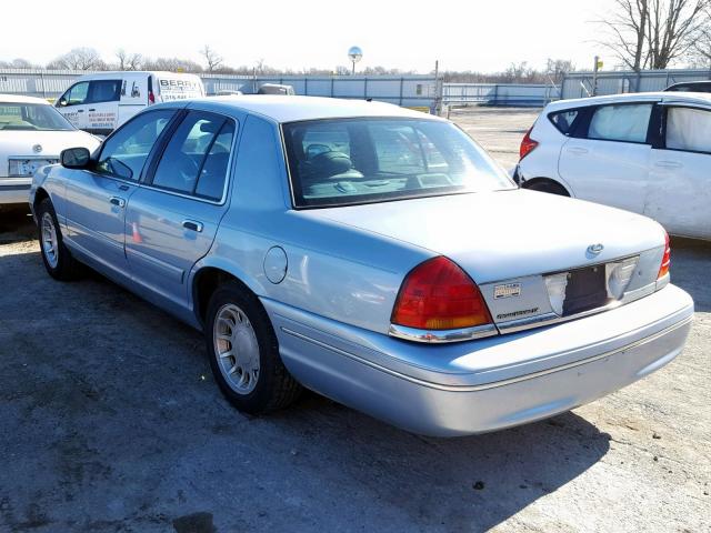 2FAFP74WXYX127757 - 2000 FORD CROWN VICT BLUE photo 3