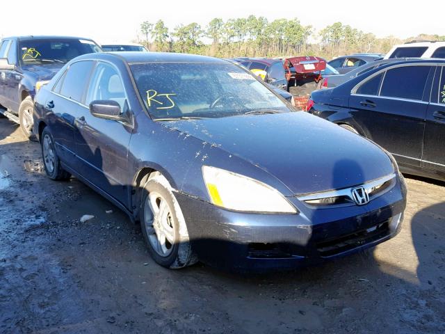 1HGCM56376A087951 - 2006 HONDA ACCORD SE BLUE photo 1