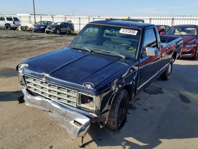 1GTCS14B1E8501335 - 1984 GMC S TRUCK S1 BLUE photo 2