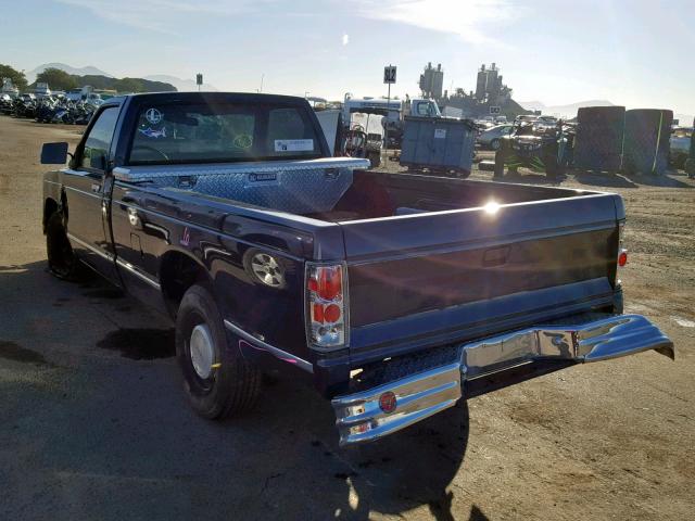 1GTCS14B1E8501335 - 1984 GMC S TRUCK S1 BLUE photo 3