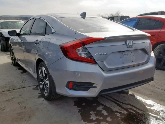 19XFC1F7XGE042947 - 2016 HONDA CIVIC EXL SILVER photo 3