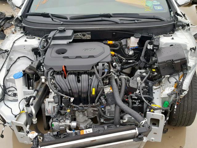 5NPE34AF7JH643814 - 2018 HYUNDAI SONATA SPO SILVER photo 7