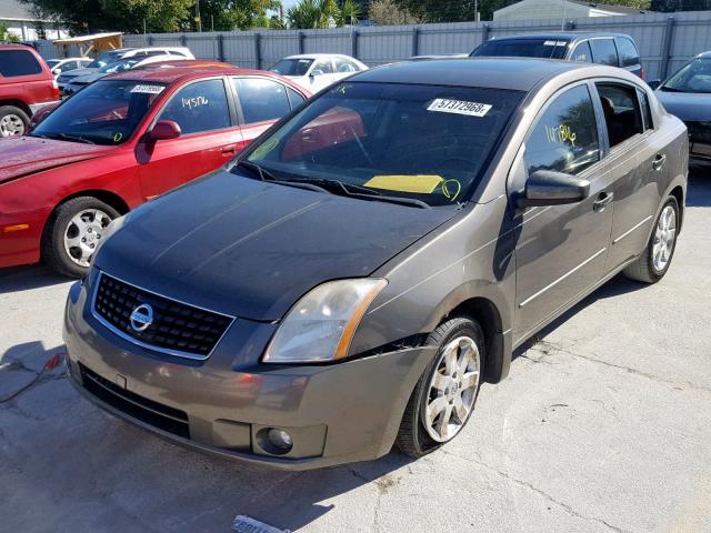 3N1AB61E98L659644 - 2008 NISSAN SENTRA 2.0 BROWN photo 2