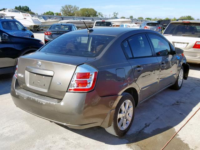 3N1AB61E98L659644 - 2008 NISSAN SENTRA 2.0 BROWN photo 4