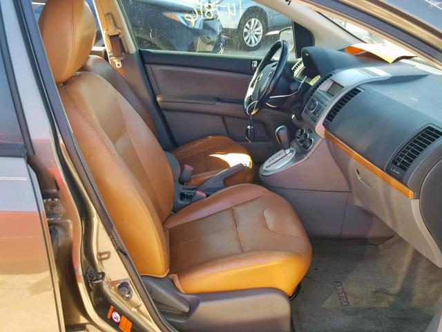 3N1AB61E98L659644 - 2008 NISSAN SENTRA 2.0 BROWN photo 5