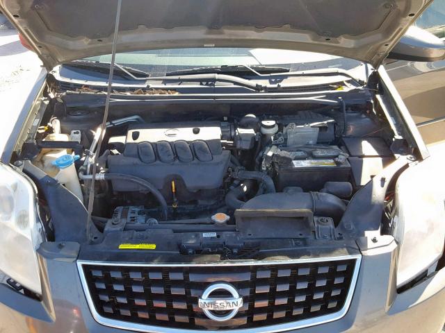 3N1AB61E98L659644 - 2008 NISSAN SENTRA 2.0 BROWN photo 7