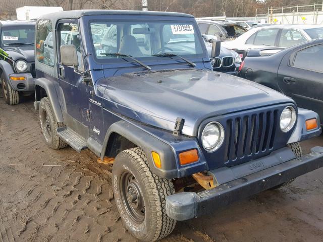 1J4FY29P7VP476978 - 1997 JEEP WRANGLER / BLUE photo 1