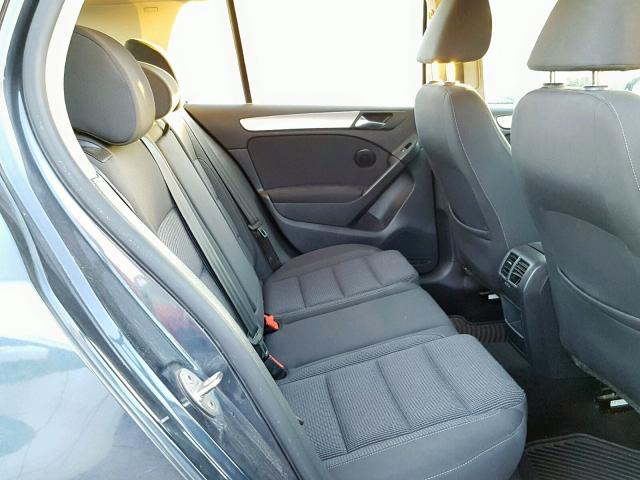 WVWDB7AJ6DW131173 - 2013 VOLKSWAGEN GOLF BLUE photo 6