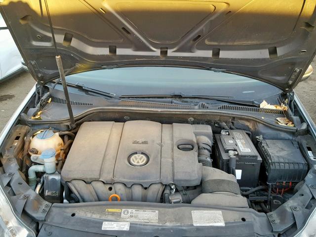 WVWDB7AJ6DW131173 - 2013 VOLKSWAGEN GOLF BLUE photo 7