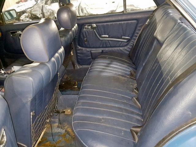 WDBAB23A8CB304716 - 1982 MERCEDES-BENZ 240 D BLUE photo 6