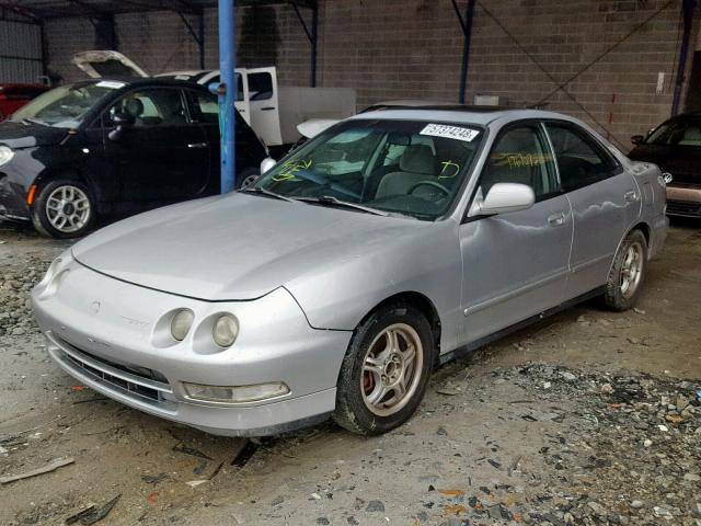 JH4DB7660TS000345 - 1996 ACURA INTEGRA SE SILVER photo 2