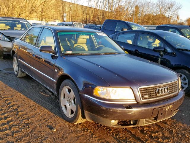 WAUML54D11N011108 - 2001 AUDI A8 L QUATT BLUE photo 1