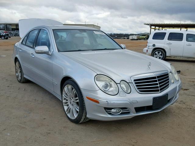 WDBUF56X78B203791 - 2008 MERCEDES-BENZ E 350 SILVER photo 1