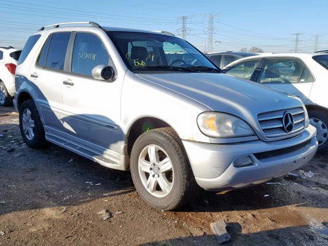 4JGAB57EX5A568704 - 2005 MERCEDES-BENZ ML 350 GRAY photo 1