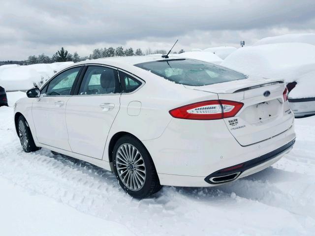 3FA6P0D93FR217197 - 2015 FORD FUSION TIT WHITE photo 3