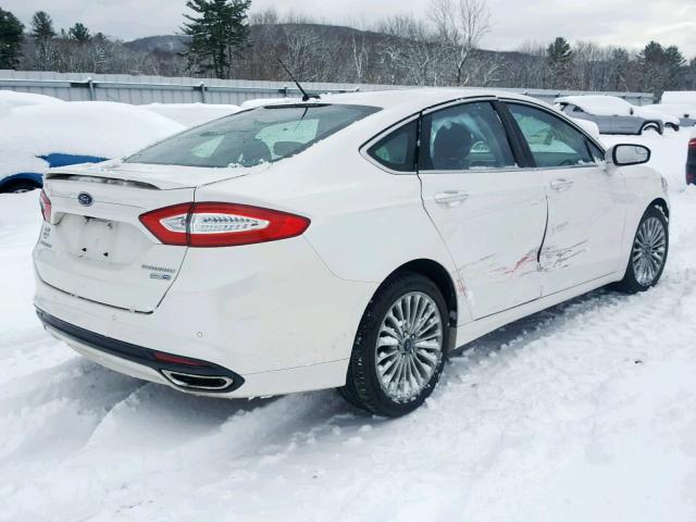 3FA6P0D93FR217197 - 2015 FORD FUSION TIT WHITE photo 4