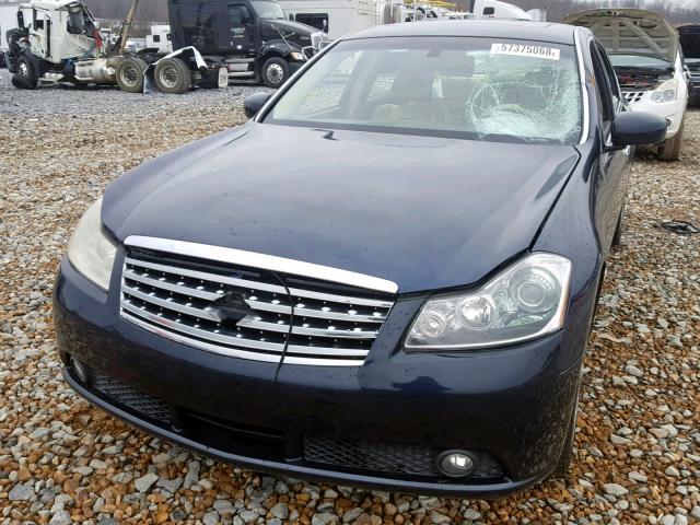 JNKAY01E36M110855 - 2006 INFINITI M35 BASE BLUE photo 9