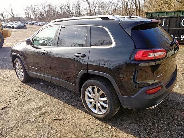 1C4PJMDS2FW667687 - 2015 JEEP CHEROKEE L BLACK photo 3