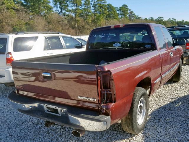 2GTEC19V4Y1186093 - 2000 GMC NEW SIERRA MAROON photo 4