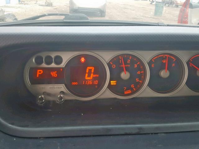 JTLKE50E591089756 - 2009 TOYOTA SCION XB Қара фото 8