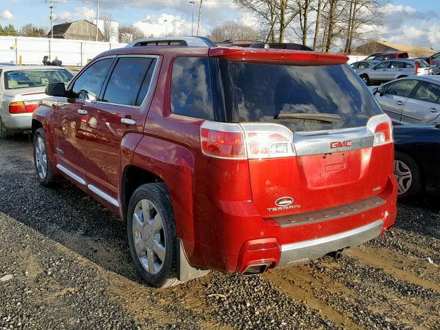 2GKFLZE31F6278807 - 2015 GMC TERRAIN DE RED photo 3