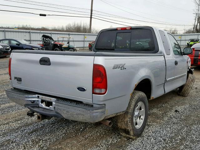 2FTRX18W64CA45279 - 2004 FORD F-150 HERI SILVER photo 4