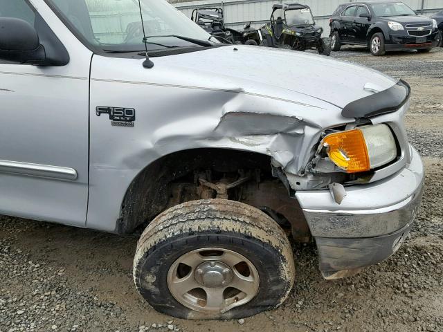 2FTRX18W64CA45279 - 2004 FORD F-150 HERI SILVER photo 9