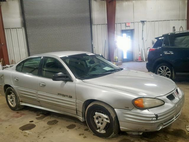 1G2NF52E41M623176 - 2001 PONTIAC GRAND AM S SILVER photo 9