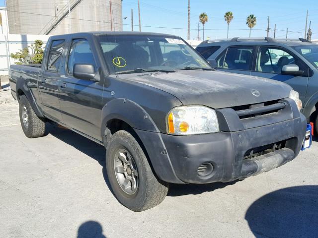 1N6ED29X53C465962 - 2003 NISSAN FRONTIER C GREEN photo 1