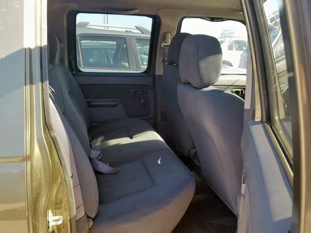 1N6ED29X53C465962 - 2003 NISSAN FRONTIER C GREEN photo 6