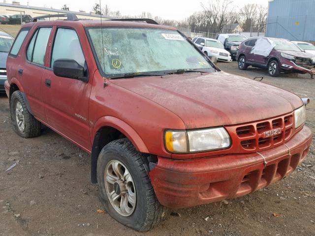 4S2DM58W1Y4304135 - 2000 ISUZU RODEO S RED photo 1