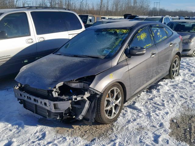 1FADP3F20EL331101 - 2014 FORD FOCUS SE GRAY photo 2