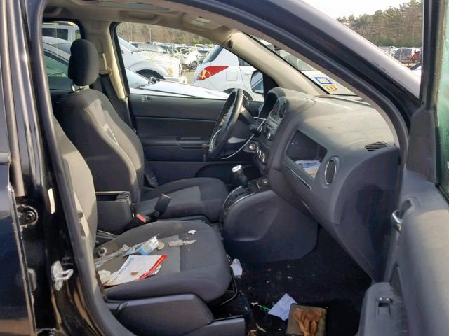 1J4NF4FB8AD505678 - 2010 JEEP COMPASS SP შავი ფოტო 5