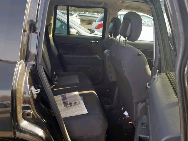 1J4NF4FB8AD505678 - 2010 JEEP COMPASS SP შავი ფოტო 6