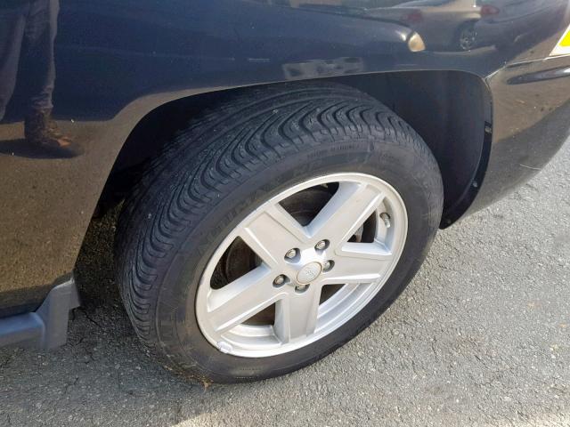 1J4NF4FB8AD505678 - 2010 JEEP COMPASS SP შავი ფოტო 9